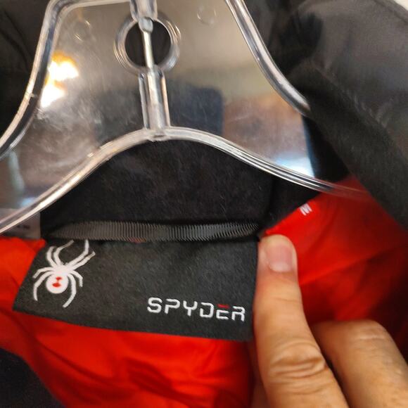 Spyder Black Puffer Jacket Size M ID SUB-ZERO WOLF COVE - Picture 5 of 11